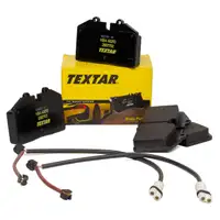 TEXTAR 2087711 Bremsbel&auml;ge + Wako f&uuml;r PORSCHE 964 993 3.6 Carrera 3.3 Turbo / S hinten