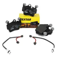 TEXTAR 2404901 Bremsbel&auml;ge + Wako f&uuml;r PORSCHE 997 3.6 Carrera Boxster Cayman (987) vorne