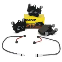 TEXTAR 2404901 Bremsbel&auml;ge + Wako f&uuml;r PORSCHE 997 3.8 Carrera S / GTS hinten