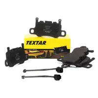 TEXTAR 2551203 Bremsbel&auml;ge + Wako f&uuml;r PORSCHE 991 3.8 / 4.0 GT3 / RS / R hinten