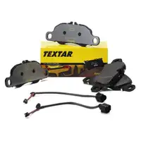 TEXTAR 2445901 Bremsbel&auml;ge + Wako f&uuml;r PORSCHE 991 3.4 Carrera Boxster Cayman 982 2.0 vorne