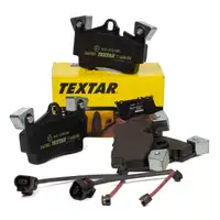 TEXTAR 2401001 Bremsbel&auml;ge + Wako f&uuml;r AUDI Q7 4LB 2EA PORSCHE Cayenne 9PA 1KU hinten