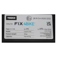 THULE 926 Volvo Coach 2712 VeloCompact Fix4Bike Fahrradtr&auml;ger f&uuml;r 3 Fahrr&auml;der 32296440