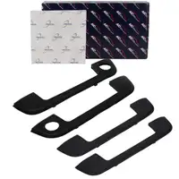 4x TRUCKTEC / AIC T&uuml;rgriffrahmen Blende + Dichtung f&uuml;r BMW 5er E34 vorne + hinten