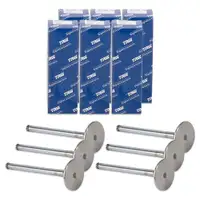 6x TRW 261127 Auslassventil f&uuml;r SMART ForFour 454 1.5 CDI 68/95 PS OM639 6420500527