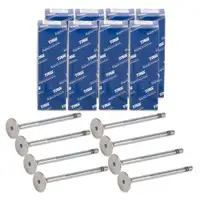8x TRW 261141 Auslassventil für MERCEDES W176 W204 W205 W212 X253 W166 OM651 6510500127