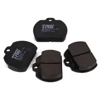 ZIMMERMANN Brake Discs + TRW Brake Pads for VW Beetle 1200, 1300, 1302, 1303, 1500 (front)