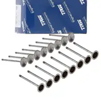 8x TRW intake valves + 8x exhaust valves for BMW 1 Series E81, E87 116i; 3 Series E46, E90 316i (N45)