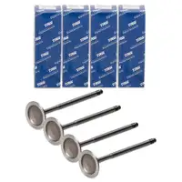 4x TRW 111213 Einlassventil f&uuml;r BMW E81-88 E46 E90-E93 E60 E61 X1 N42 N43 N46 11347548280