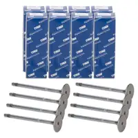 8x TRW 261140 Einlassventil f&uuml;r MERCEDES W176 W246 W204 W205 W212 10/C253 OM651 6510530101