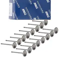 16x TRW 111208 Einlassventil f&uuml;r BMW 5er E60 E61 E63 E64 E65-67 X5 X6 N62 S63 11341435461