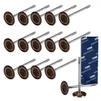 16x TRW 30900 Einlassventil für PORSCHE Panamera (970) 4.8 S / GTS 400/430 PS 94810532102