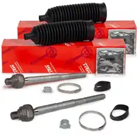 2x TRW Spurstange + Lenkmanschette f&uuml;r PORSCHE 997 Boxster Cayman (987) vorne innen
