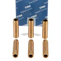 6x TRW 81-30106 Ventilf&uuml;hrung f&uuml;r PORSCHE 911 2.7 3.2 SC Carrera 964 96410432100