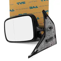 TYC 337-0162 Au&szlig;enspiegel ASPH&Auml;RISCH f&uuml;r VW Transporter T4 links 701857507C