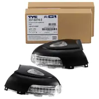 2x TYC LED Spiegelblinker mit Umfeldbeleuchtung VW Sharan 7N Tiguan 5N SEAT Alhambra