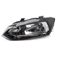 2x TYC HALOGEN H4 Hauptscheinwerfer Scheinwerfer f&uuml;r VW Polo 5 6R1 6C1 bis 04.2014