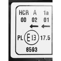 TYC 20-5487-08-2 HALOGEN H7 Headlight for OPEL G (right side) 93175369