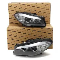 2x TYC HALOGEN H7/H7 Hauptscheinwerfer + Stellmotor f&uuml;r BMW 5er F10 F11 bis 06.2013