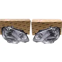 2x TYC HALOGEN H7/H1 Scheinwerfer Hauptscheinwerfer f&uuml;r VW Polo 4 9N ab 05.2005