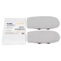 2x TYC 309-0023-1 Au&szlig;enspiegel Spiegelglas konvex f&uuml;r FIAT Punto links + rechts 71716193