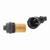 VAICO &Ouml;lfiltergeh&auml;use + Filter f&uuml;r AUDI A6 C8 Q5 FY Q7 4M 3.0 TDI Allrad 059115389AM