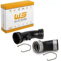 Ladeluftschlauch Sensor 2er Set f&uuml;r VW Multivan Transporter T5 1.9 TDI 85/105 PS