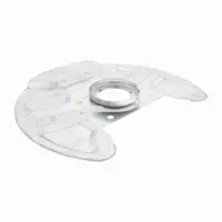 VAICO V95-0440 Spritzblech Bremsscheibe f&uuml;r VOLVO 740 760 940 2 ohne ABS vorne 9140672