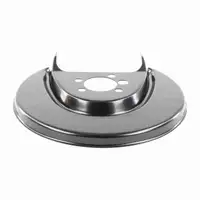 VAICO Spritzblech Bremsscheibe f&uuml;r VW POLO 4 5 AUDI A1 8X SEAT IBIZA 5 Fabia hinten links