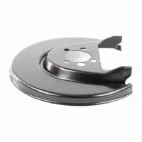 VAICO Spritzblech Bremsscheibe f&uuml;r VW POLO 4 5 AUDI A1 8X SEAT IBIZA 5 Fabia hinten links