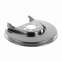 VAICO Spritzblech Bremsscheibe f&uuml;r VW POLO 4 5 AUDI A1 8X SEAT IBIZA 5 Fabia hinten rechts