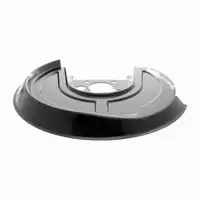 VAICO V10-5003 Spritzblech Bremsscheibe f&uuml;r VW Golf 4 SEAT Leon 1M Octaivia hinten links