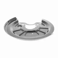 VAICO Spritzblech Bremsscheibe f&uuml;r VW Golf 6 Touran AUDI A3 SEAT Leon 2 hinten rechts
