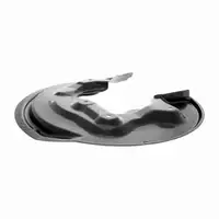 VAICO Spritzblech Bremsscheibe f&uuml;r VW Passat B6 B7 AUDI A3 8P SEAT SKODA hinten links