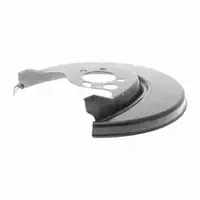 VAICO Spritzblech Bremsscheibe f&uuml;r VW Polo 3 Caddy 2 SEAT IBIZA 2 Cordoba hinten links