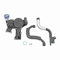 VAICO Kurbelgeh&auml;use Rep.-Satz Ventil + Schlauch f&uuml;r VW Passat B6 Tiguan 5N 2.0 TFSI