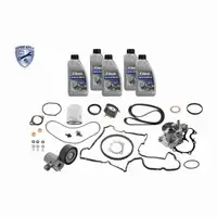 VAICO Timing Belt Kit + Water Pump + 5L 5W20 Engine Oil for FORD Fiesta Focus 1.0 EcoBoost