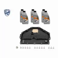 VAICO V45-0189 Getriebe&ouml;lwanne + 6L Getriebe&ouml;l f&uuml;r PORSCHE 997 991 987 981 7-Gang PDK