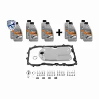 VAICO V10-3214-XXl Getriebefilter Satz 6-Gang 09D + 10L Getriebe&ouml;l f&uuml;r AUDI Cayenne