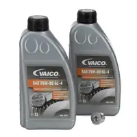 2L VAICO V10-5582-SP2 Getriebe&ouml;l &Ouml;lwechsel Set Mechatronikeinheit f&uuml;r VAG 7-Gang DQ200
