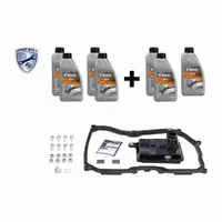 VAICO V10-8038-XXL Getriebefilter Satz 6-Gang AQ160 09G 7L Getriebe&ouml;l f&uuml;r VW Golf 8 5F