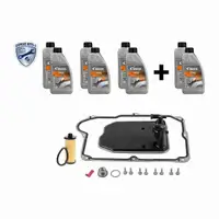 VAICO V30-2257-XXL Getriebefilter Satz 7G-DCT 724.0 + 8L Getriebe&ouml;l f&uuml;r MERCEDES-BENZ