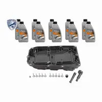 VAICO V30-2377 Getriebe&ouml;lwanne 9G-Tronic 236.17 + 10L Getriebe&ouml;l f&uuml;r MERCEDES W205 W212