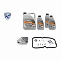 VAICO Transmission Filter Kit + 8L Transmission Fluid for Mercedes 5-Speed Automatic W124 W126 722.5