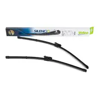 VALEO VF443 SILENCIO Scheibenwischer Satz f&uuml;r VW Passat B6 AUDI A5 BMW X5 E70 FORD vorne