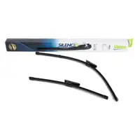 VALEO VF453 SILENCIO Windshield Wiper Set for RENAULT Laguna 3, CITROEN C3, and DS3 (front)