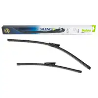 VALEO VF464 SILENCIO Scheibenwischer Satz f&uuml;r PEUGEOT Bipper CITROEN Nemo FIAT vorne