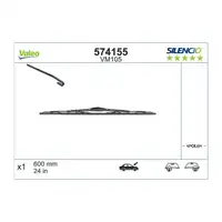 VALEO Wischerblatt 600mm f&uuml;r BMW 5er E34 7er E32 E38 8er E31 RENAULT SAFRANE vorne links