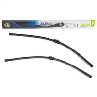 VALEO VF408 SILENCIO Scheibenwischer Satz für MERCEDES W220 W221 CITROEN C6 PEUGEOT vorne