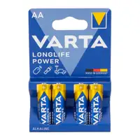 20 VARTA LONGLIFE POWER ALKALINE AA Batteries (4906, LR6, MN1500) 1.5V